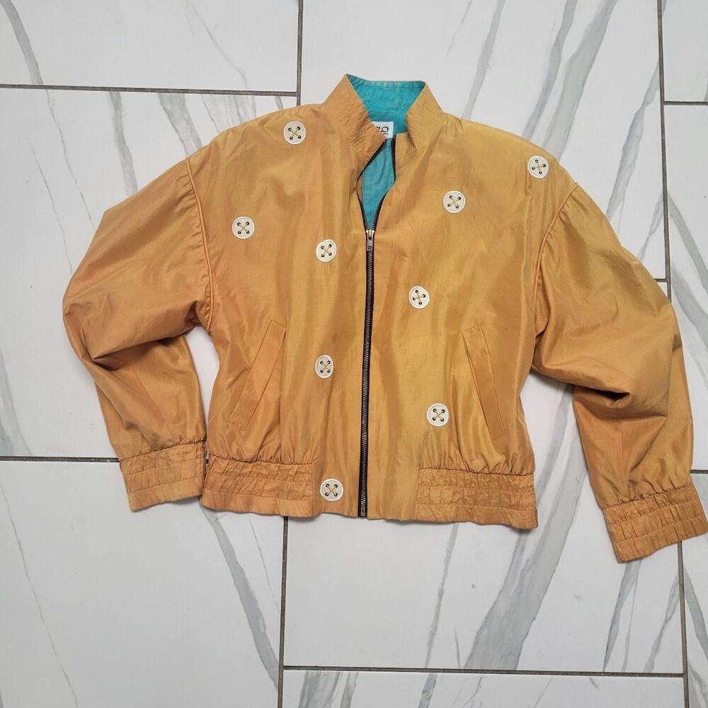 Unbranded Women's Orange and Tan Coat
